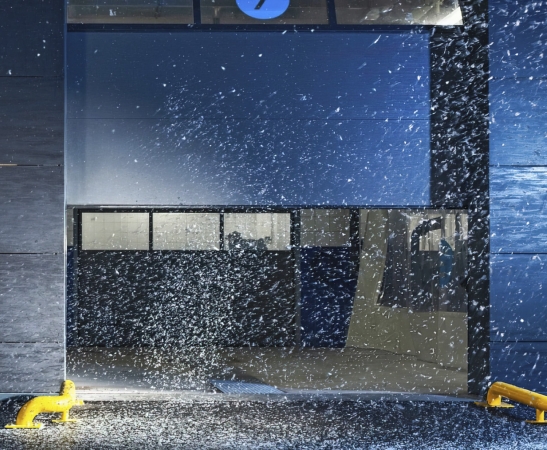 Панорамные ворота AluTherm в Нальчике