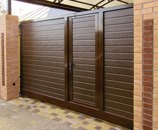 Ворота с калиткой в Нальчике