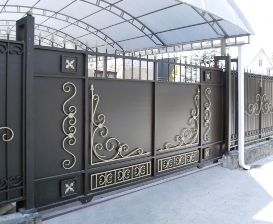 Металлические ворота в Нальчике